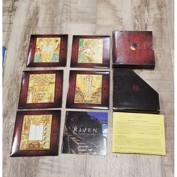 Lot Of 3 MYST 10th Anniversary DVD RIVEN Hints And Solutions Official Guide PC - Picture 3 of 6